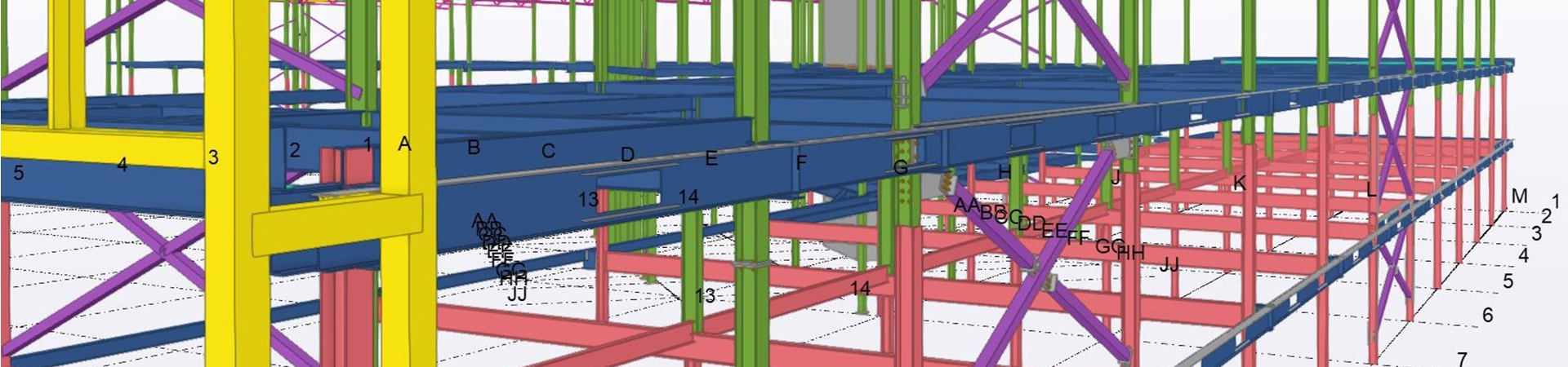3D detailing of a steel structure